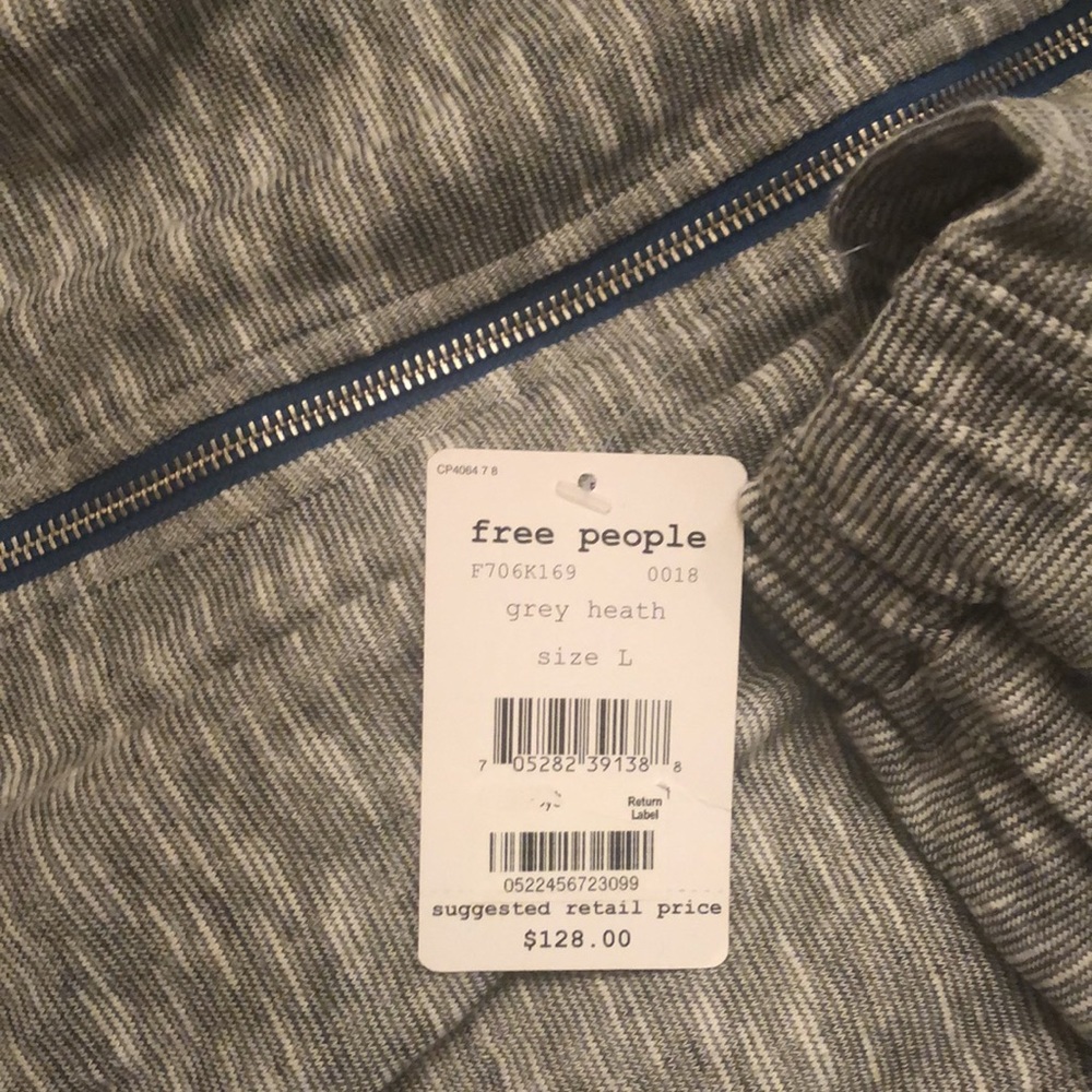 Free People Grey Heath Hoodie - Picture 10 of 14